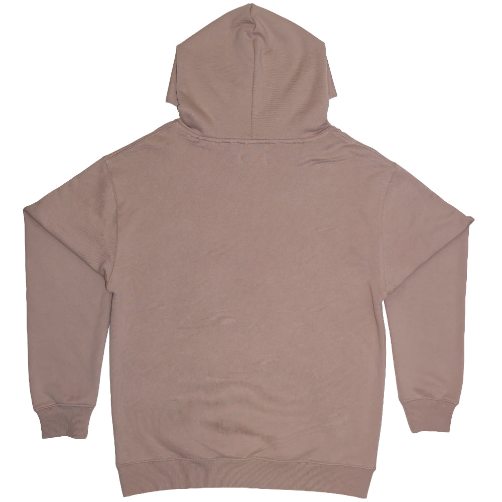 Brown hoodie on a white background