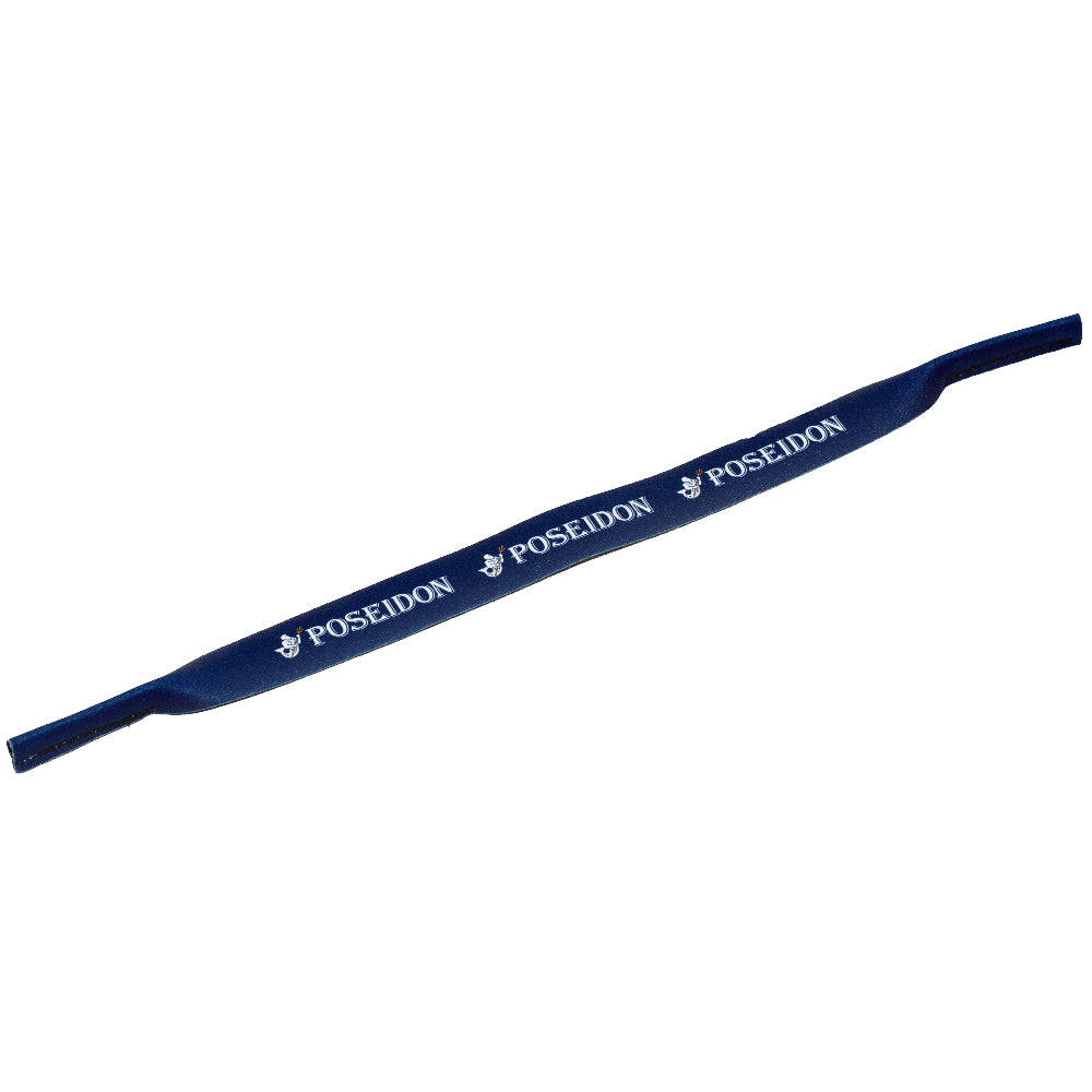 Navy blue strap with 'POSEIDON' branding on a white background